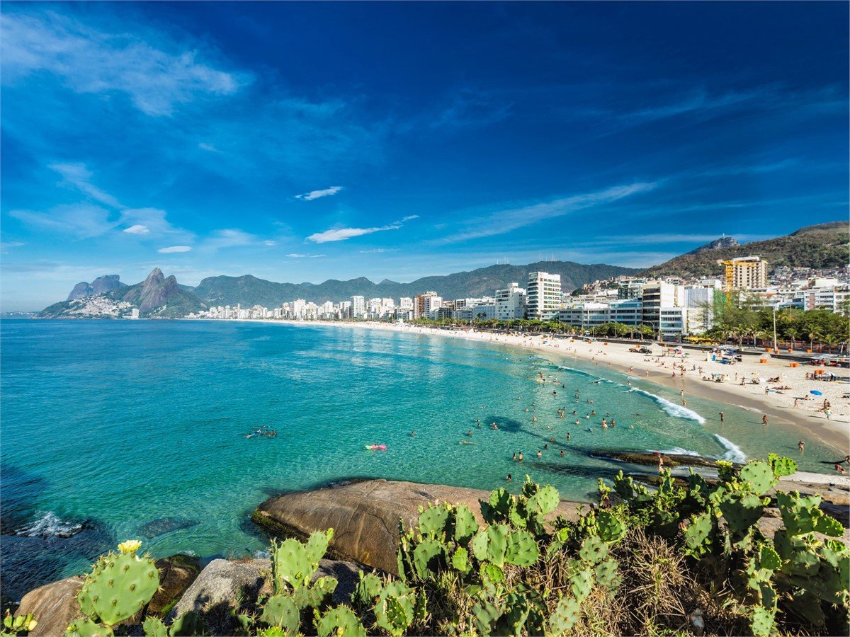 Ipanema Beach in Rio de Janeiro