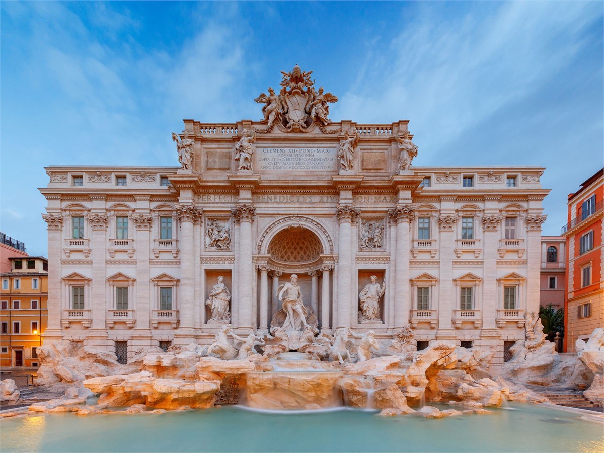 Trevi Fountain in Rome