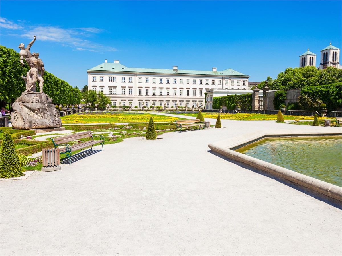 Schloss Mirabell und Mirabellgarten in Salzburg
