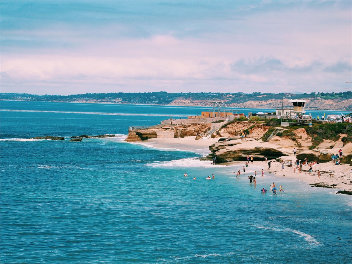 La Jolla Cove in San Diego