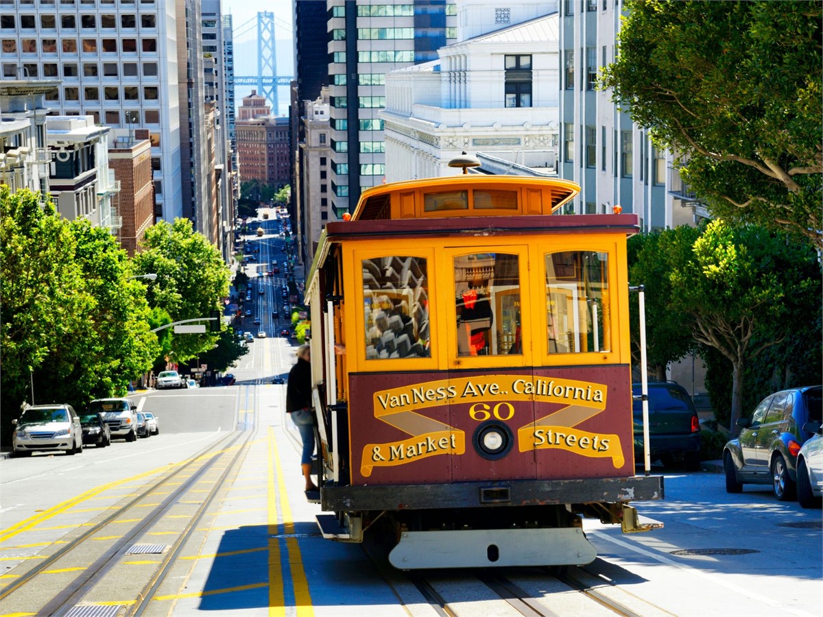 Kabelstrassenbahn iin San Francisco