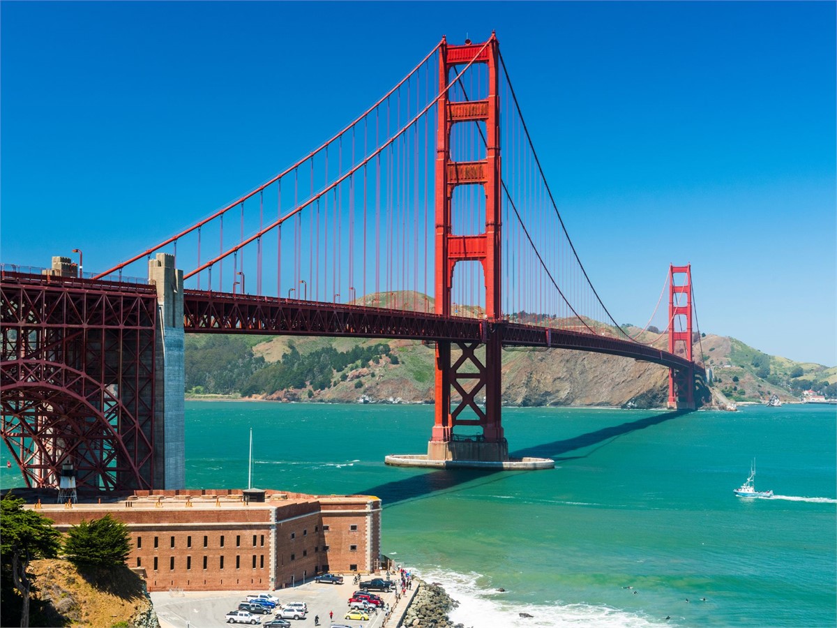 Golden Gate Bridge in San Francisco