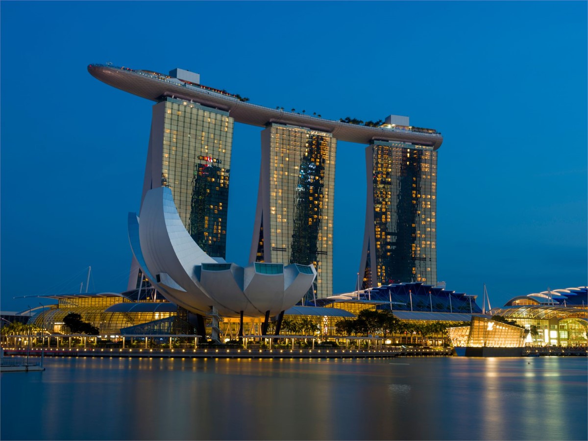 Marina Bay Sands Hotel in Singapore