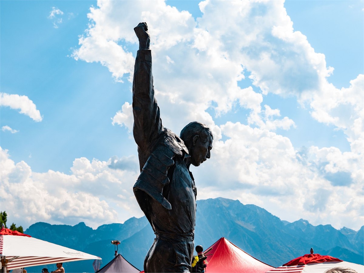 Freddie Mercury Statue in Montreux