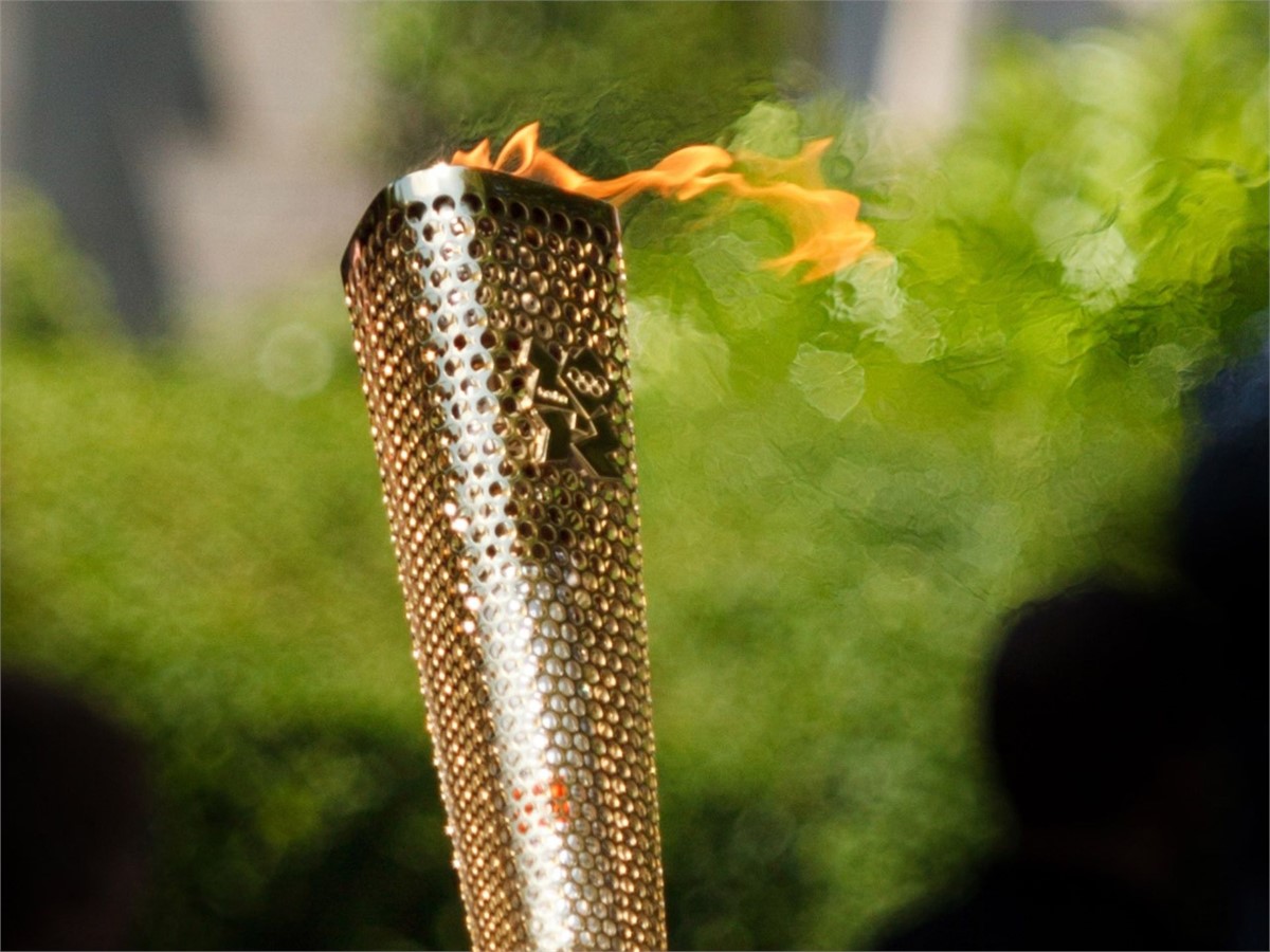 Summer Olympics in Paris - Olympic Torch