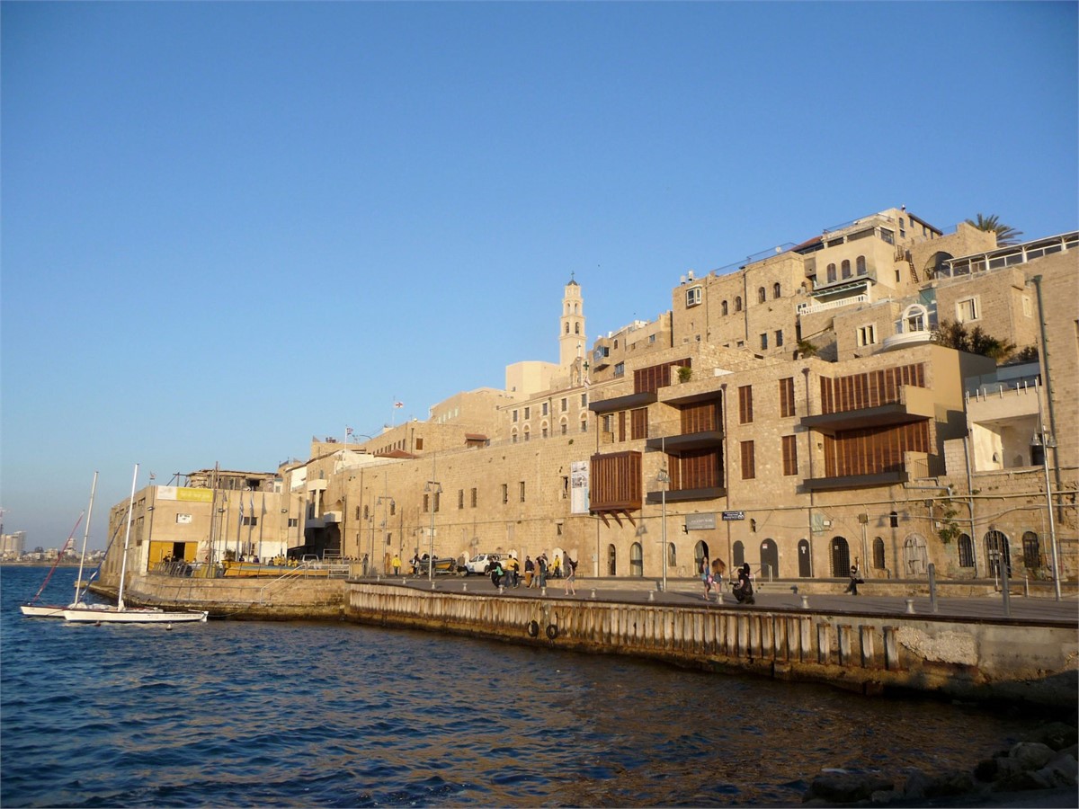 Old Port Area in Tel Aviv