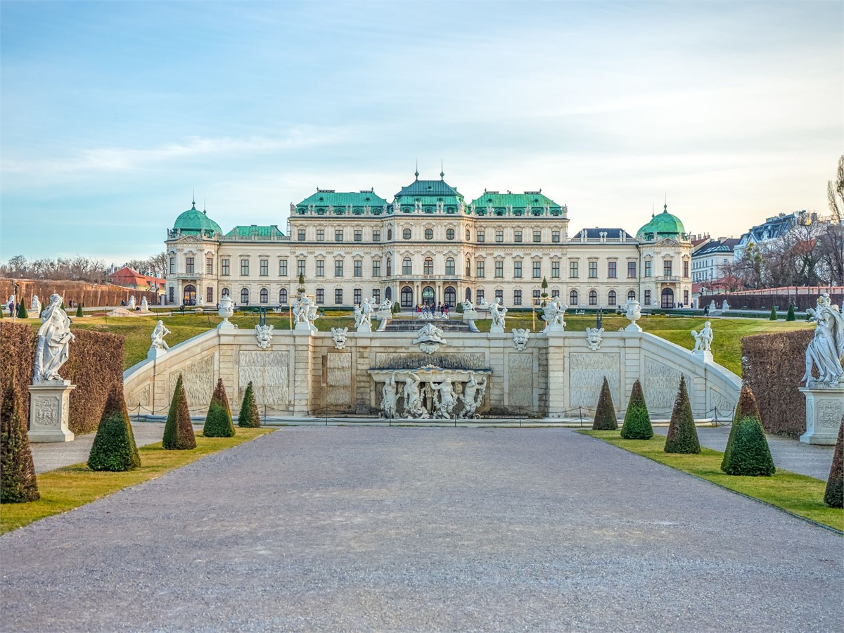 Belvedere Palace in Vienna