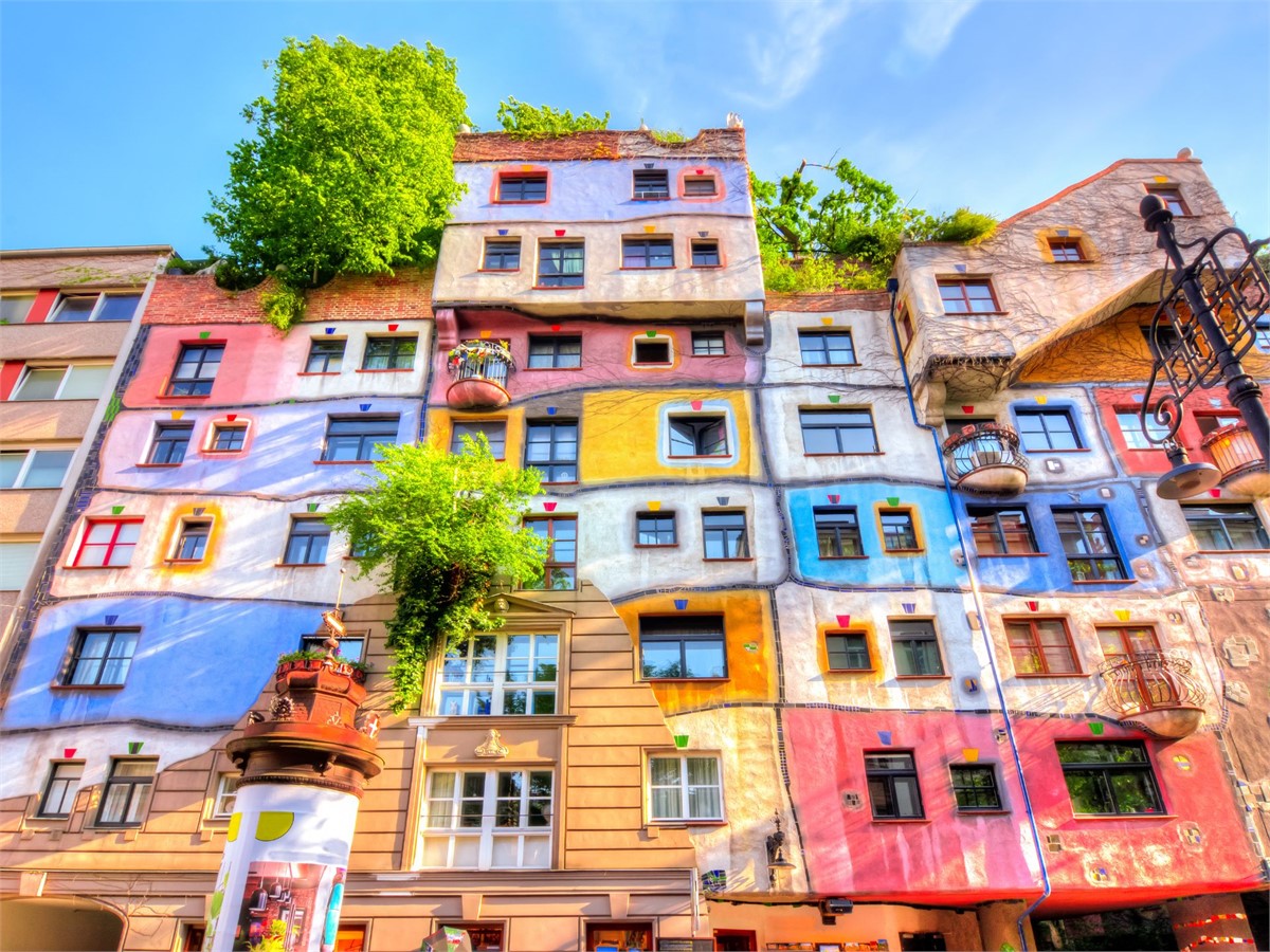 Hundertwasserhaus
 in Wien