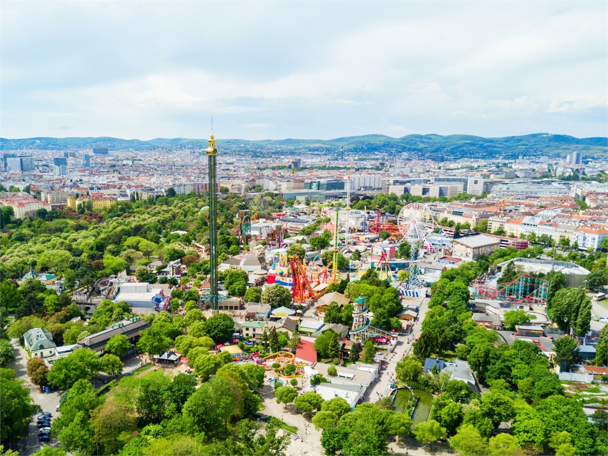 Prater Park in Vienna