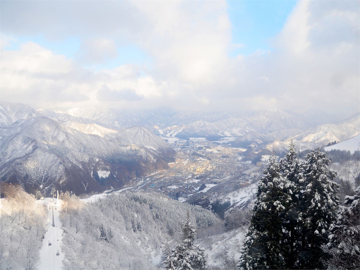 Yuzawa im Winter