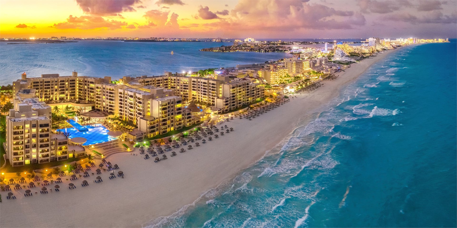 Hotels and accommodation in Cancun, Mexico