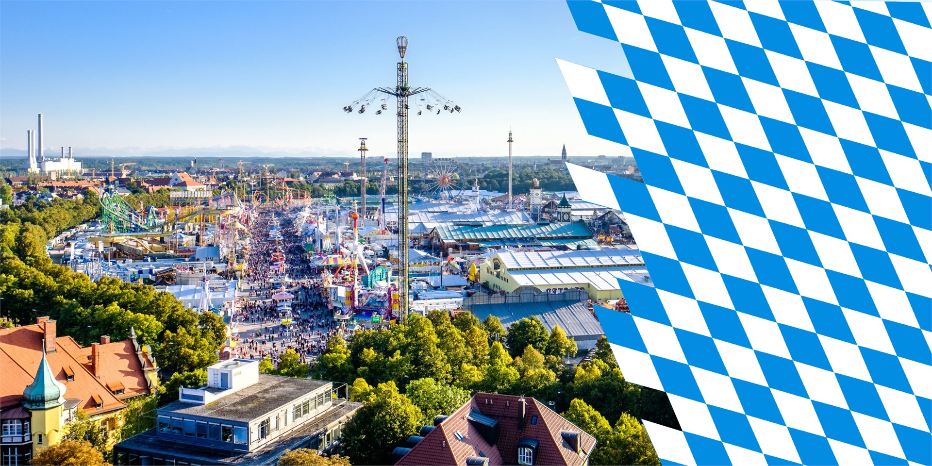 Reise zum Oktoberfest in München