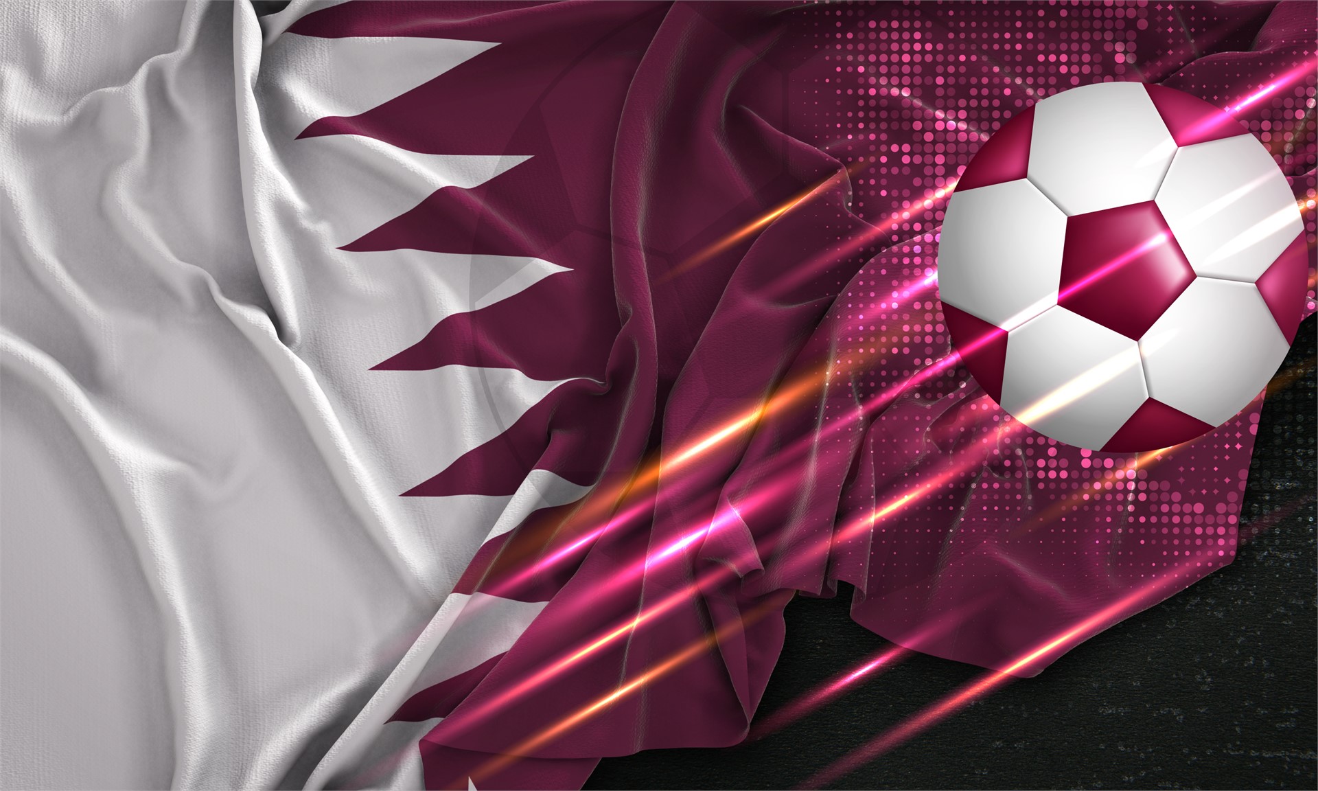 Reise an die Fussball-Weltmeisterschaft in Katar